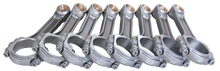 Load image into Gallery viewer, Eagle Chevrolet 6.000in 5140 Steel I-Beam Connecting Rods (Set of 8)
