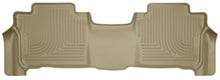 Load image into Gallery viewer, Husky Liners 13-16 Lexus LX570 / 13-16 Toyota Land Cruiser WeatherBeater 2nd Row Tan Floor Liners
