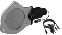 Load image into Gallery viewer, QTP 4in Bolt-On QTEC Electric Cutout Valve - Single
