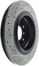 Load image into Gallery viewer, StopTech Power Slot 00 BMW 323 / 01-07 325 / 99-00 328 Series Rear Left Drilled &amp; Slotted Rotor
