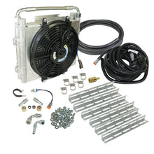 Load image into Gallery viewer, BD Diesel Xtrude Double Stacked Transmission Cooler Kit - Universial 5/8in Tubing
