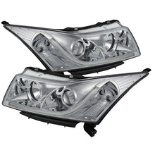 Load image into Gallery viewer, Spyder Chevy Cruze 11-14 Projector Headlights Light Tube DRL Chrm PRO-YD-CCRZ11-LTDRL-C
