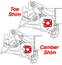 Load image into Gallery viewer, SPC Performance Fiat Rear Camber and Toe Shim Set (24 Shims)
