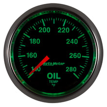 Load image into Gallery viewer, Autometer GS Series 2-1/16in Oil Temperature Gauge 140-280 Degrees Electric Full Sweep
