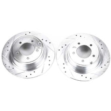 Load image into Gallery viewer, Power Stop 11-14 Chrysler 200 Rear Evolution Drilled &amp; Slotted Rotors - Pair
