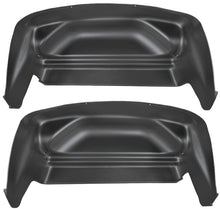Load image into Gallery viewer, Husky Liners 07-13 Chevy/GMC Silverado/Sierra Black Rear Wheel Well Guards

