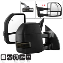 Load image into Gallery viewer, xTune 08-15 Ford F-250 SD Heated Adj LED Signal Power Mirror - Smoke (MIR-FDSD08S-G4-PW-SM-SET)
