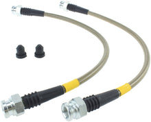 Load image into Gallery viewer, StopTech 07-08 Honda Fit Stainless Steel Rear Brake Lines
