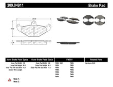 Load image into Gallery viewer, StopTech Performance 05-06 Lotus Exige Rear Brake Pads
