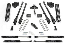 Load image into Gallery viewer, Fabtech 17-21 Ford F250/F350 4WD Gas 4in 4Link Sys w/Coils &amp; Stealth
