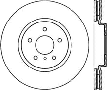 Load image into Gallery viewer, StopTech Power Slot 09 Nissan 370z / 08-09 Infiniti G37 Slotted Front Left CRYO Rotor

