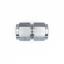 Load image into Gallery viewer, DeatschWerks 8AN Female Flare To 8AN Flare Female Swivel - Anodized Titanium
