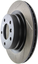 Load image into Gallery viewer, StopTech Power Slot 06 BMW 325 Series/07-09 328 Series Rear Left Slotted Rotor
