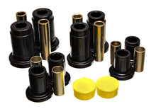 Load image into Gallery viewer, Energy Suspension 92-97 Mercury Gr Marquis / 92-97 Ford Crown Victoria Blk Front End C/A Bushing Set
