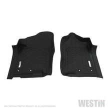 Load image into Gallery viewer, Westin 2016-2017 Nissan Titan / Titan XD Wade Sure-Fit Floor Liners Front - Black

