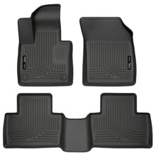 Load image into Gallery viewer, Husky Liners 2016 Volvo XC90 Classic Style Front and Rear Black Floor Liners
