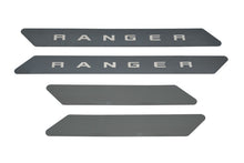 Load image into Gallery viewer, Putco 19-20 Ford Ranger SuperCrew - w/ RANGER Etching (4pcs) Black Platinum Door Sills

