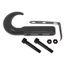 Load image into Gallery viewer, Rugged Ridge 42-02 Jeep CJ / Jeep Wrangler Black Front Tow Hook
