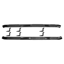 Load image into Gallery viewer, Westin 2007-2018 Toyota Tundra D-Cab (6.5 ft Bed) PRO TRAXX 5 WTW Oval Nerf Step Bars - Black
