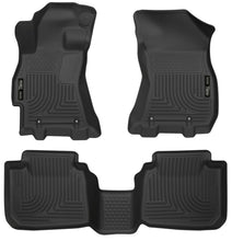Load image into Gallery viewer, Husky Liners 2015 Subaru Legacy/Outback Weatherbeater Black Front &amp; 2nd Seat Floor Liners
