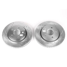 Load image into Gallery viewer, Power Stop 06-10 Jeep Commander Front Evolution Drilled &amp; Slotted Rotors - Pair
