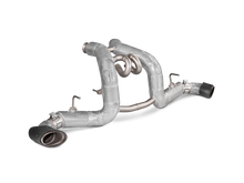Load image into Gallery viewer, Akrapovic 16-17 McLaren 540C 570S Slip-On Line (Titanium) w/ Carbon Tips
