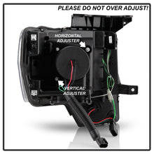 Load image into Gallery viewer, Spyder Ford F150 09-14 Halogen Light Bar Projector Headlights Black PRO-YD-FF15009PL-BK
