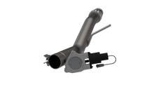 Load image into Gallery viewer, QTP 14-18 Chevrolet Silverado 1500 4.8L/5.3L EC/CC Standard Bed 3in 304SS Aggressor Cutout Mid Pipe
