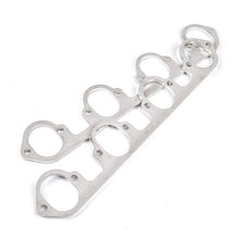 Load image into Gallery viewer, Stainless Works Big Block Ford Flat Tall Oval Port Header 304SS Exhaust Flanges 2-1/4in Primaries
