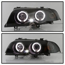 Load image into Gallery viewer, Spyder 99-01 BMW E46 3 Series 4DR Projector Headlights 1PC LED Halo (PRO-YD-BMWE46-4D-HL-AM-BSM)
