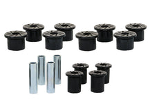 Load image into Gallery viewer, Whiteline 89-95 Toyota Pickup / 01-04 Toyota Tacoma Rear Leaf Spring Shackle Bushing Kit
