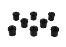 Load image into Gallery viewer, Whiteline 10/65-73 Ford Mustang Rear Spring Eye Rear and Shackle Bushings (35mm OD/12.6mm ID)
