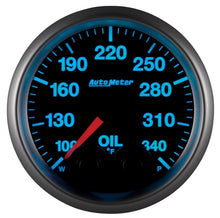 Load image into Gallery viewer, Autometer Elite 52mm 100-340 Deg F Oil Temp Peak &amp; Warn w/ Electronic Control Gauge
