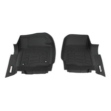 Load image into Gallery viewer, Westin 2017-2018 Ford Super Duty Regular/Super/Crew Cab Wade Sure-Fit Floor Liners Front - Black
