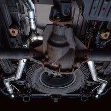 Load image into Gallery viewer, AWE Tuning 2021+ Ford F-150 Tremor (w/ Bumper Cutouts) 0FG Resonated Catback - Diamond Black Tips
