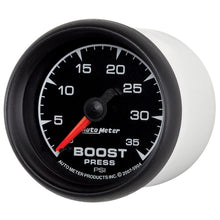 Load image into Gallery viewer, Autometer ES 52mm 35 PSI Mechanical Boost Gauge
