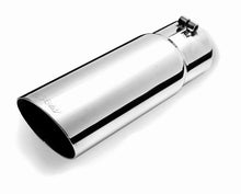 Load image into Gallery viewer, Gibson Round Single Wall Angle-Cut Tip - 3.5in OD/2.75in Inlet/10in Length - Stainless
