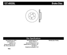 Load image into Gallery viewer, StopTech 97-01 Acura Integra Type R / 97-01 Honda CR-V Slotted &amp; Drilled Left Front Rotor
