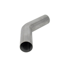 Load image into Gallery viewer, Kooks 1-7/8in 304 Stainless 45 Degree Bend 18 Gauge Mandrel Bent Tubing 2.50in CLR
