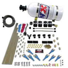 Load image into Gallery viewer, Nitrous Express Pro-Shk/Gas 4 Solenoids Nitrous Kit (200-600HP) w/10lb Bottle
