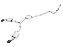 Load image into Gallery viewer, AWE Tuning Audi B9 A5 Touring Edition Exhaust Dual Outlet - Diamond Black Tips (Includes DP)
