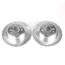 Load image into Gallery viewer, Power Stop 00-06 BMW X5 Rear Evolution Drilled &amp; Slotted Rotors - Pair
