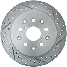Load image into Gallery viewer, StopTech 01-05 Lexus IS300 / 02-10 Lexus SC430 Sport Slotted &amp; Drilled Rear Left Brake Rotor

