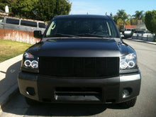 Load image into Gallery viewer, Spyder Nissan Titan 04-14/Armada 04-07 Projector Headlights CCFL Halo LED Blk PRO-YD-NTI04-CCFL-BK
