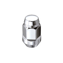 Load image into Gallery viewer, McGard Hex Lug Nut (Cone Seat Bulge Style) M12X1.5 / 3/4 Hex / 1.45in. Length (4-Pack) - Chrome
