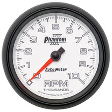 Load image into Gallery viewer, Autometer Phantom II 3-3/8in 10000 RPM In-Dash Tachometer

