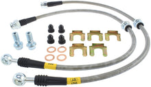 Load image into Gallery viewer, StopTech Evo 8 &amp; 9 Stainless Steel Front Brake lines
