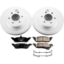 Load image into Gallery viewer, Power Stop 97-98 Dodge Dakota Front Z17 Evolution Geomet Coated Brake Kit
