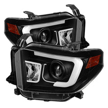 Load image into Gallery viewer, Spyder Toyota Tundra 2014-2016 Projector Headlights Light Bar DRL Black PRO-YD-TTU14-DRL-BK
