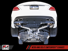 Load image into Gallery viewer, AWE Tuning Mercedes-Benz W205 AMG C63/S Sedan SwitchPath Exhaust System - for DPE Cars
